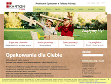 Tablet Screenshot of kartonpolska.pl